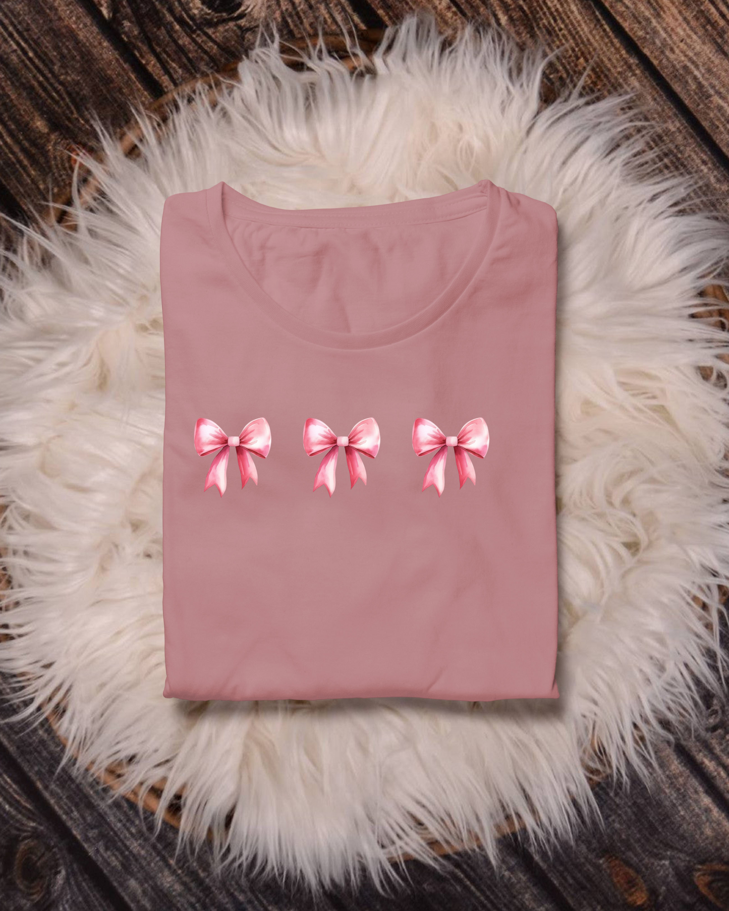Oversized Pookies Bow Tshirt