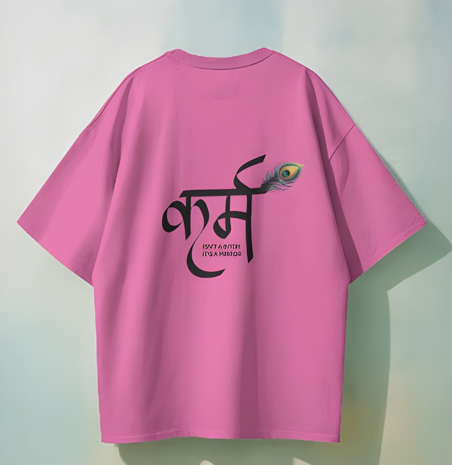 Oversized Tshirt Karma Design