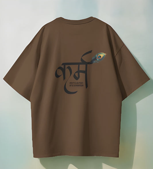 Oversized Tshirt Karma Design